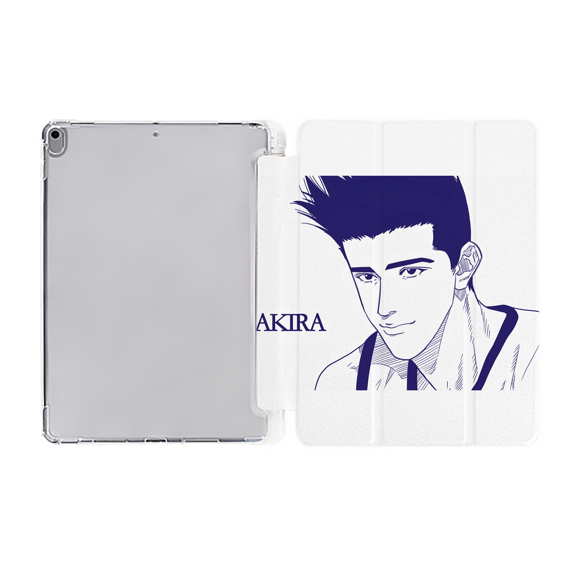 （画像用） SLAM DUNK／スラムダンク IPad ケース ペン収納付き 三つ折りスタンド PUレザー×シリコン 対応機種9.5/10.5/10.9インチ